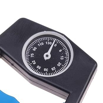 Amazon | ハンドグリップ 握力計 幅調整可能 0-130kg 握力測定